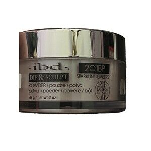ibd Dip & Sculpt Dip Powder 20 IBP Sparkling Embers Beige Sparkling 2 oz